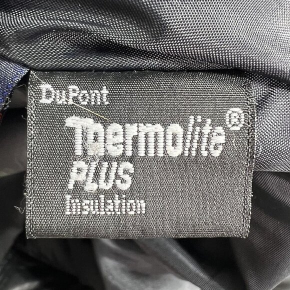 G&F Men L Black 100% Soft Leather Jacket Thermolite Plus Insulation Quiet Luxury - Picture 10 of 11